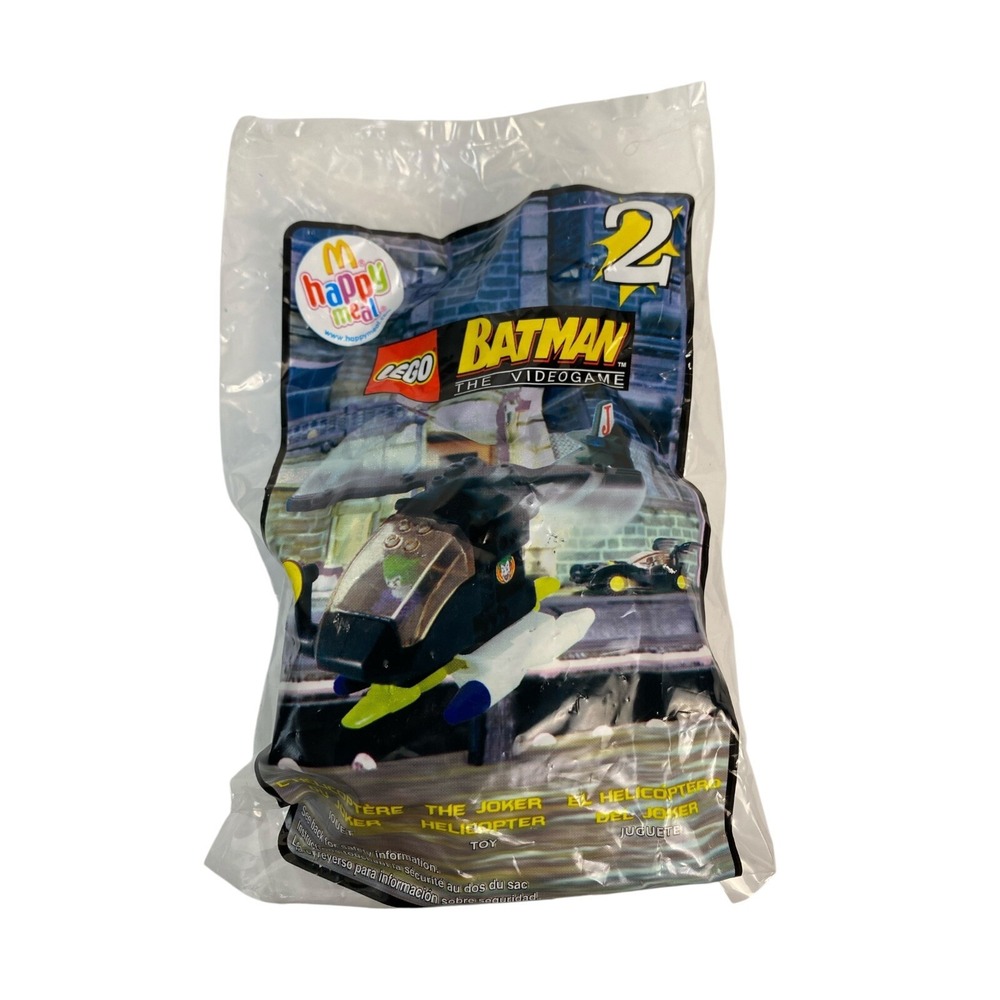 McDonald's Happy Meal Toy Lego Batman The Video Game # 2 Joker Helicopter FFT3
